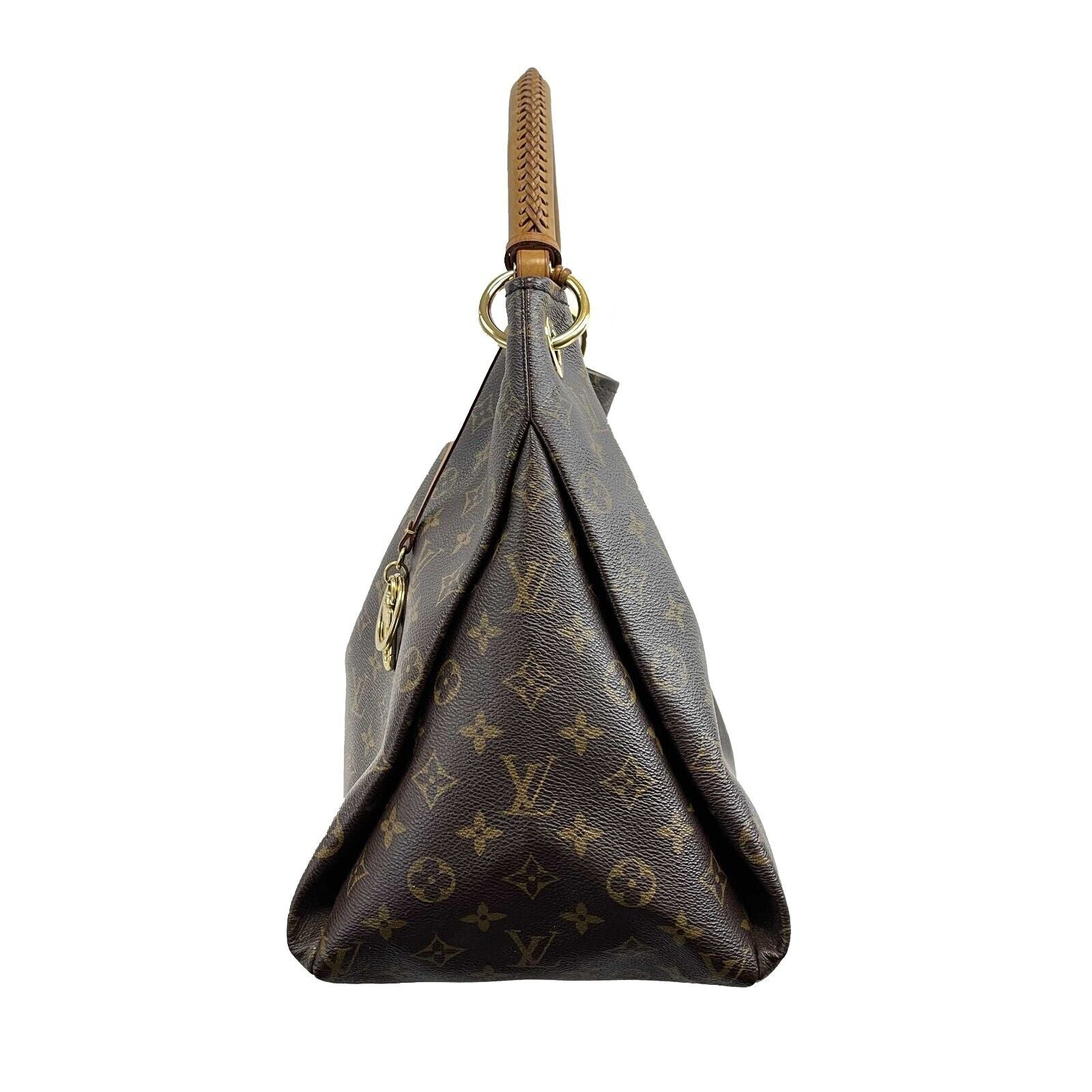 Authentic Louis Vuitton LV Artsy MM Monogram Shoulder Bag in Brown/Tan - Luxury Handbag for Women, Perfect for Work, Travel & Everyday Use