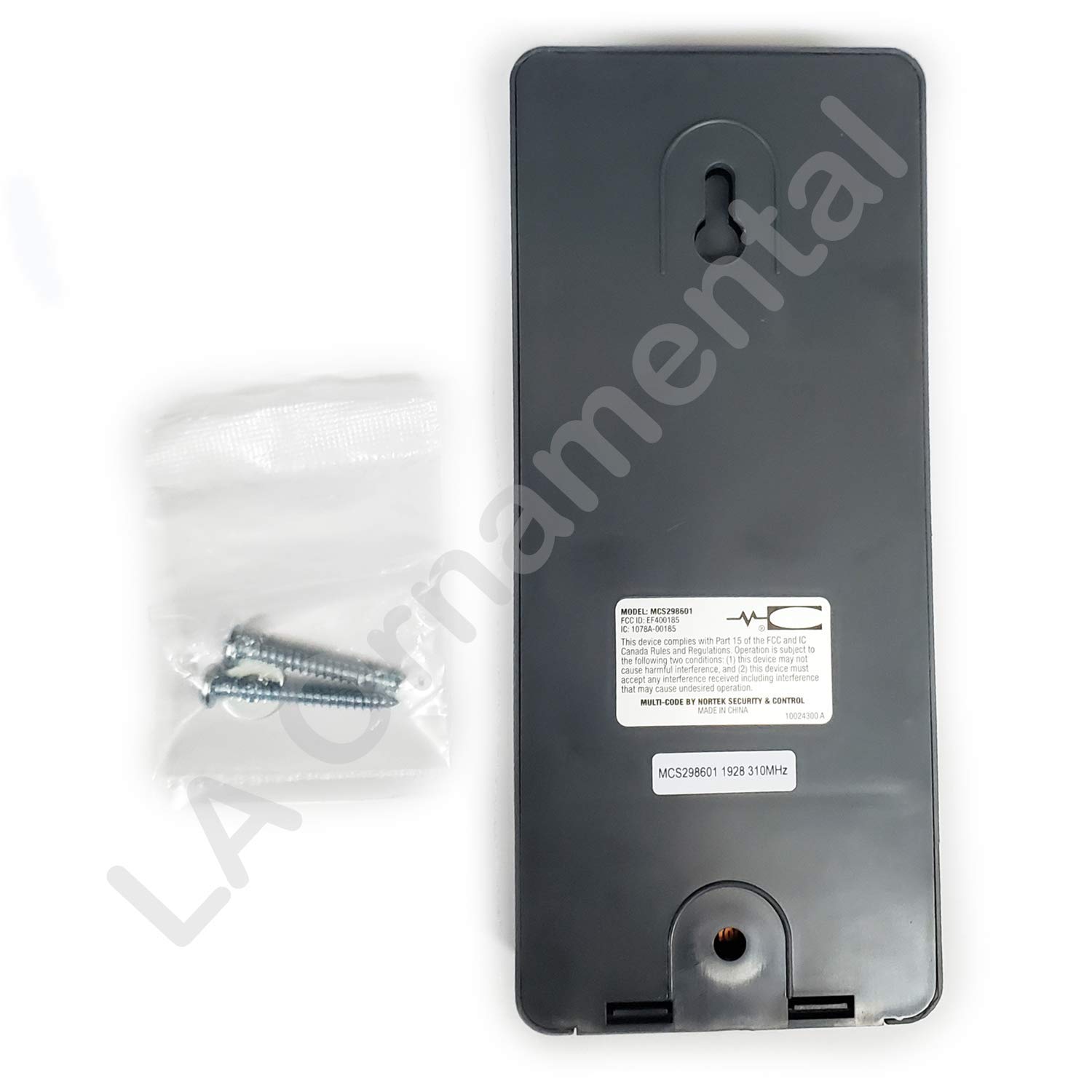 Linear 298601 310 MHz Wireless Programmable Digital Keyless Entry System for Garage Door & Gate Opener - Secure Remote Access for Homes & Businesses