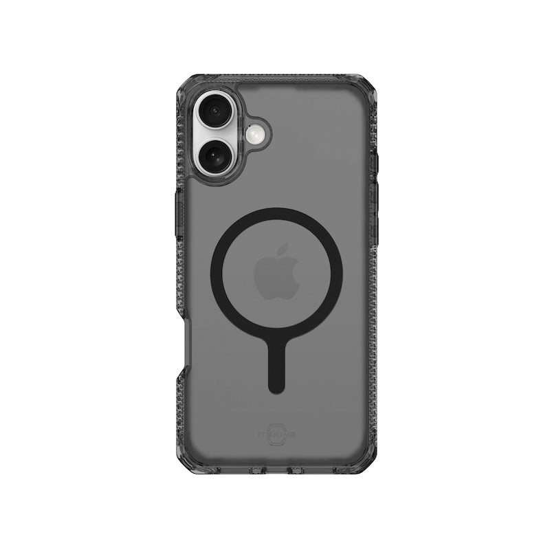 iTSKINS Hybrid Rugged Case for iPhone 16 - Shockproof & Durable Protection - Perfect for Outdoor, Travel & Everyday Use