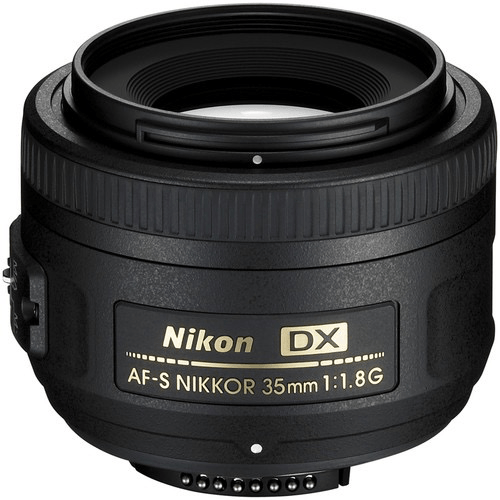 Nikon AF-S DX NIKKOR 35mm f/1.8G Prime Lens for Nikon DSLR Cameras - Perfect for Portrait, Street & Low Light Photography