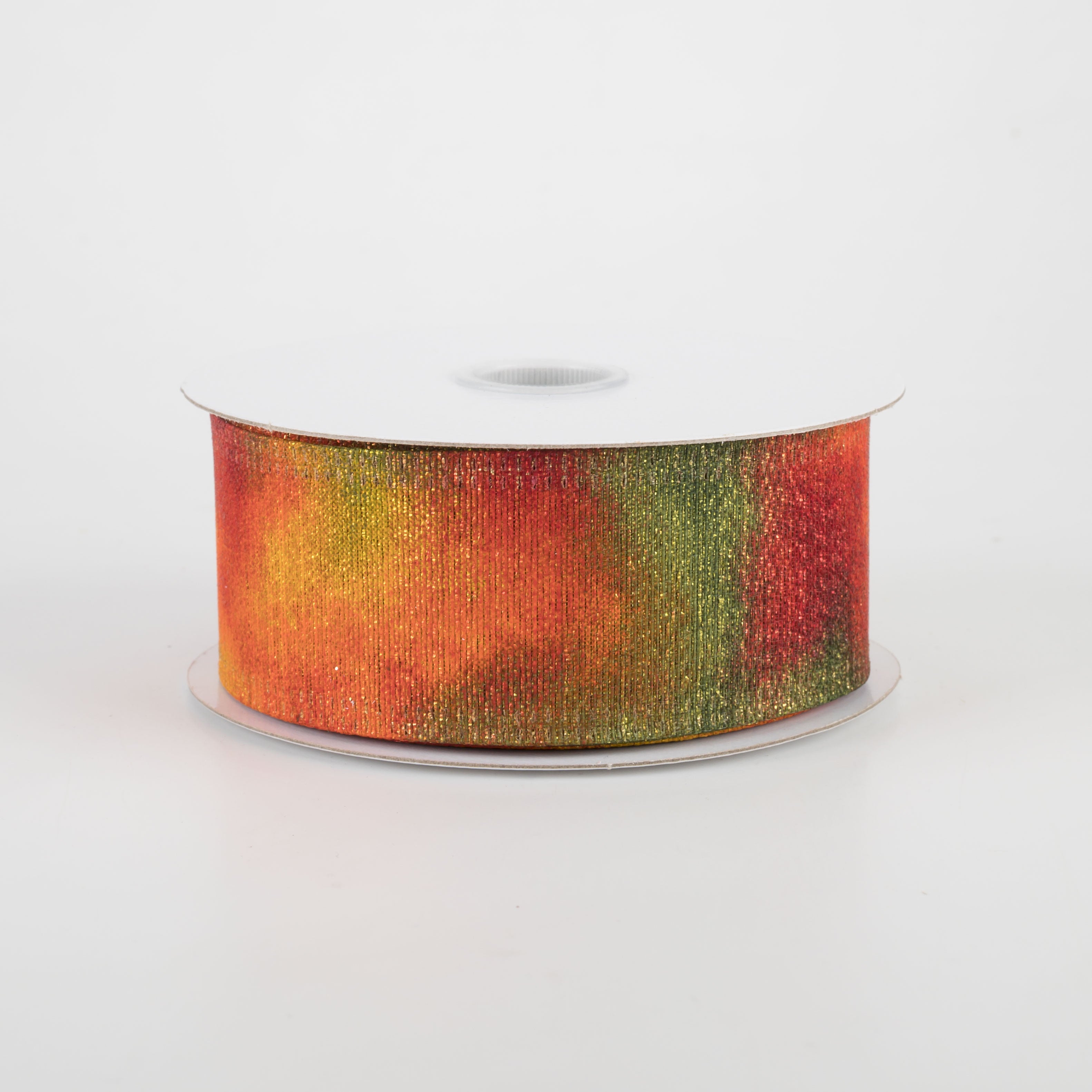1.5 Inch Metallic Fall Ombre Ribbon - 10 Yards Bulk Spool for Gift Wrapping, DIY Crafts, Wedding Decorations, Hair Bows, and Seasonal Home Decor
