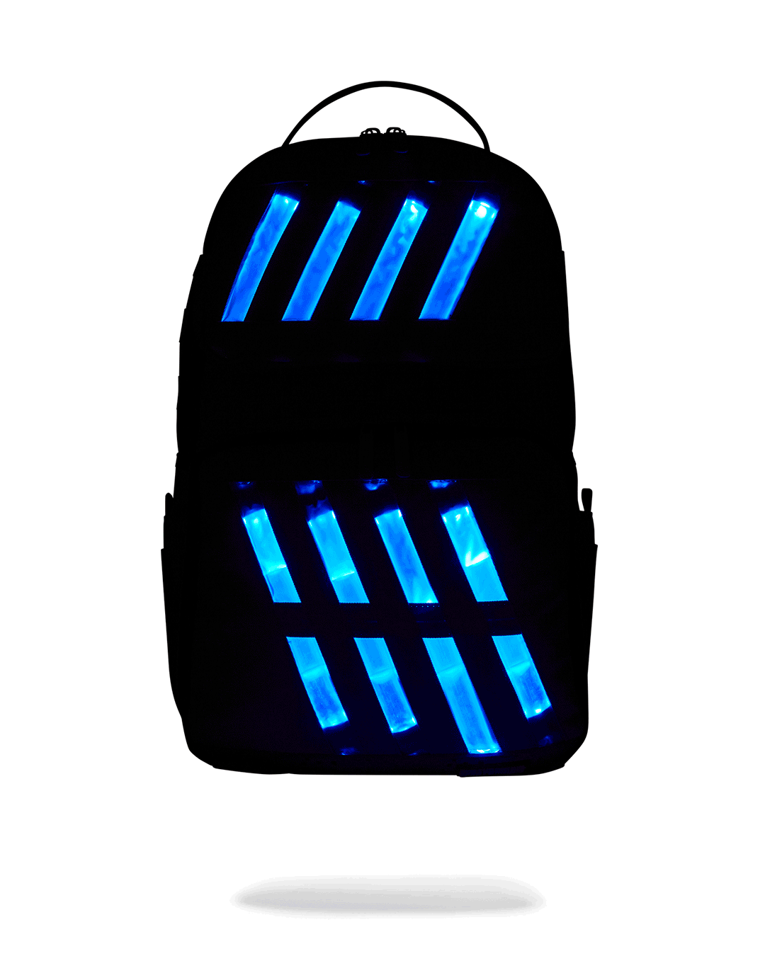 BAG TO THE FUTURE II LED Light Up Trooper Backpack - Glowing Star Wars Inspired School Bag for Cosplay, Rave & Night Events