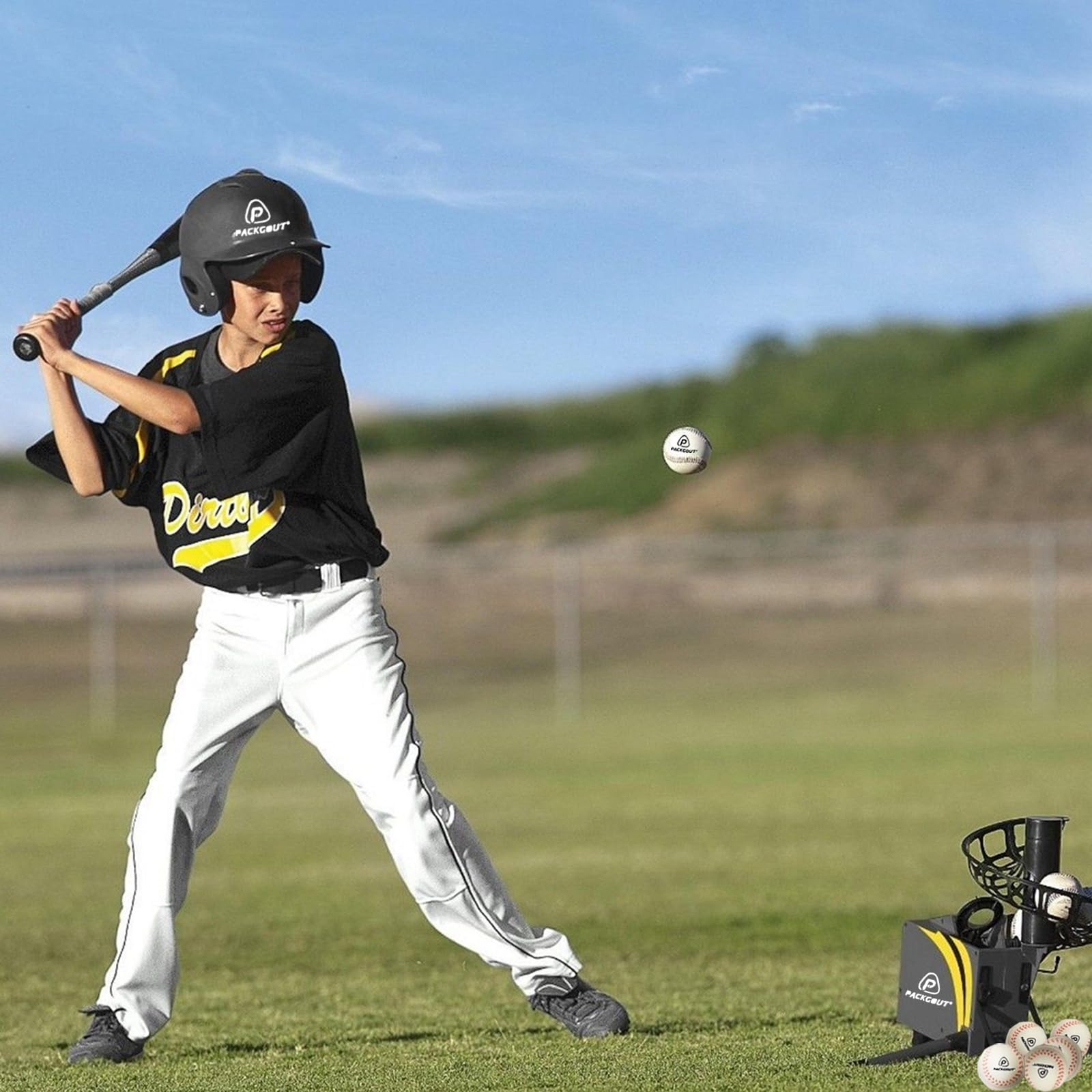 Soft Foam Baseballs for Kids & Teens - Safe Training Balls for Hitting Practice, Pitching & Fielding | Squishy T-Balls for Backyard Games, Batting Cages & Youth Leagues