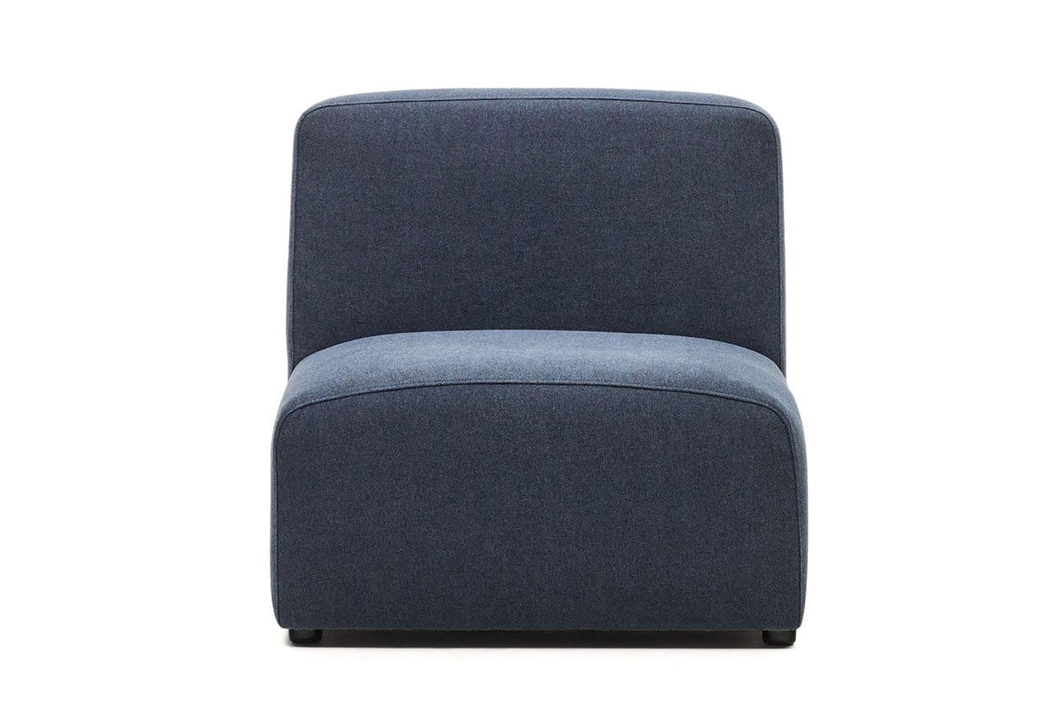 Como Neom Single Seater Sofa - Modern Accent Chair for Living Room, Bedroom & Office - Compact Lounge Chair with Upholstered Cushions