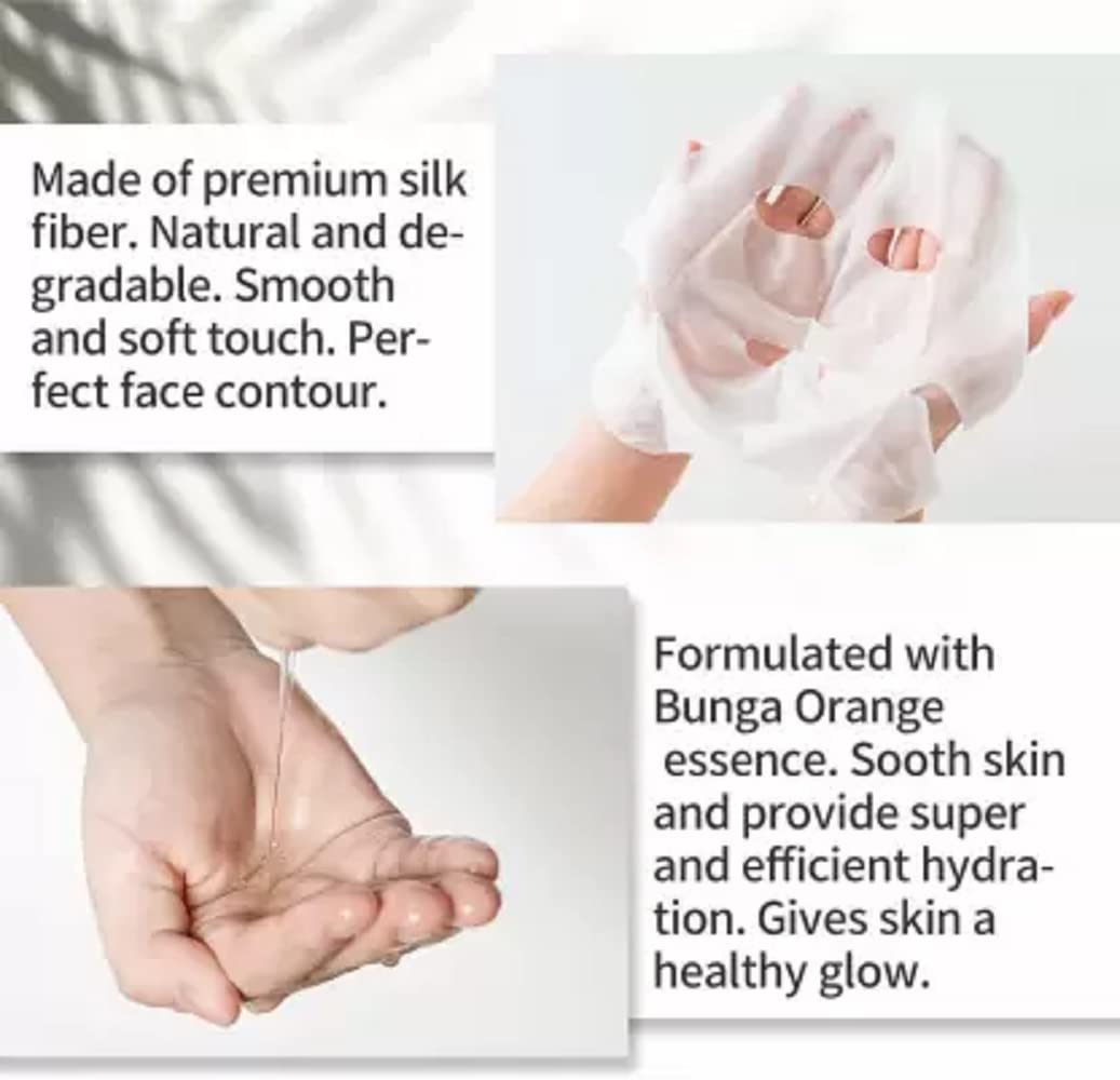 VOIISH Refreshing Deep Cleansing & Exfoliating Face Mask - Anti Dark Spots Treatment for Clear & Glowing Skin - Brightening Lemon Facial Mask (Pack of 6) | Perfect for Daily Skincare Routine & Spa Night at Home