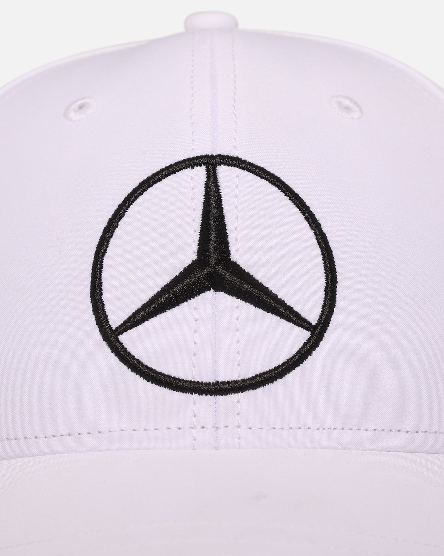 Adidas x Mercedes AMG Petronas Formula One 2025 F1 Driver Snapback Cap - White Official Team Merchandise for Racing Fans & Sports Enthusiasts