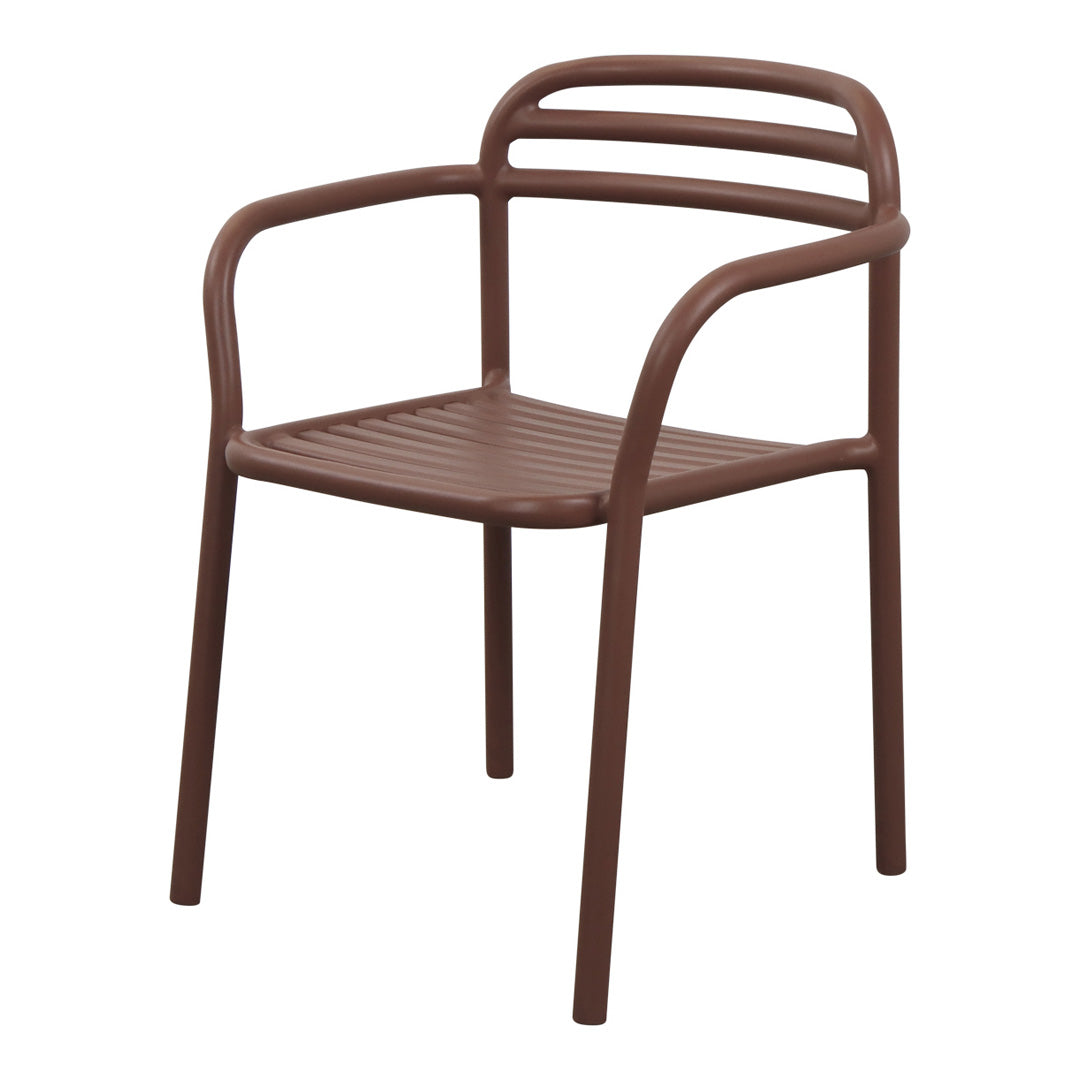 Foersom & Hiort Lorenzen MDD Bliss Armchair - Modern Cane Line Accent Chair for Living Room, Lounge, or Office Decor