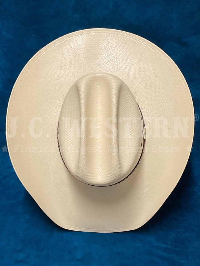 Resistol RSBXTN 304281 BRIXTON George Strait Collection Straw Hat - Natural Cowboy Hat for Men, Western Style Sun Protection for Outdoor, Rodeo, and Country Music Events