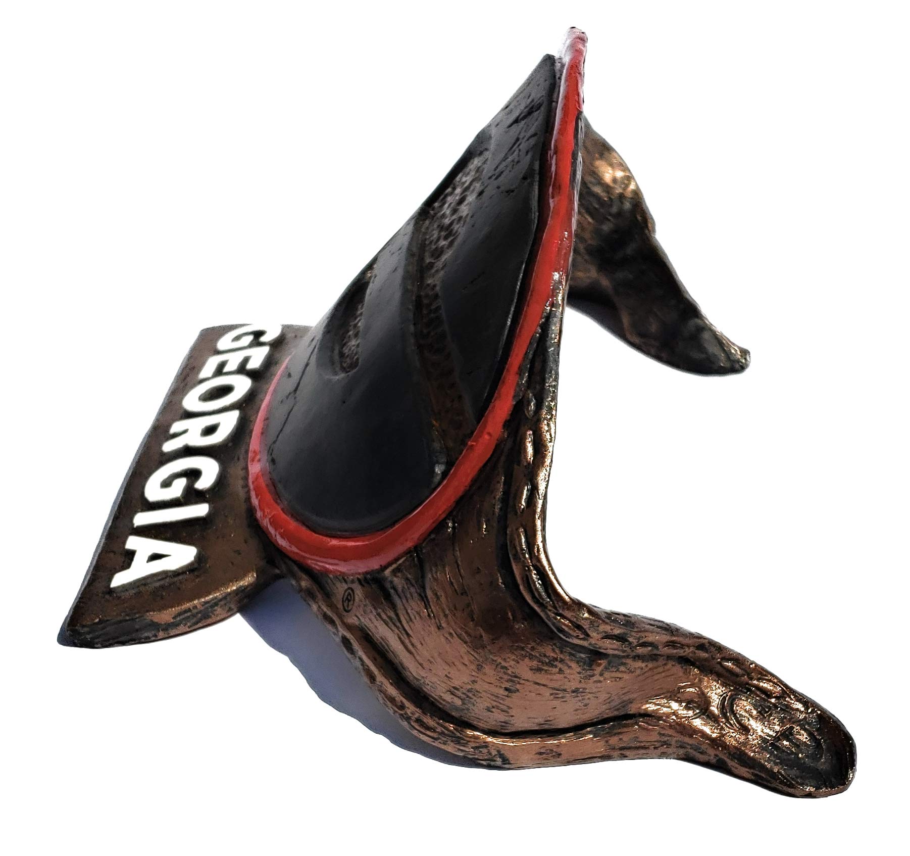 Georgia Bulldogs Bronze Office Desk Ornament - NCAA College Football Team Decor for Home, Office & Gifts | Perfect for Game Day, Graduation & Fan Showcase