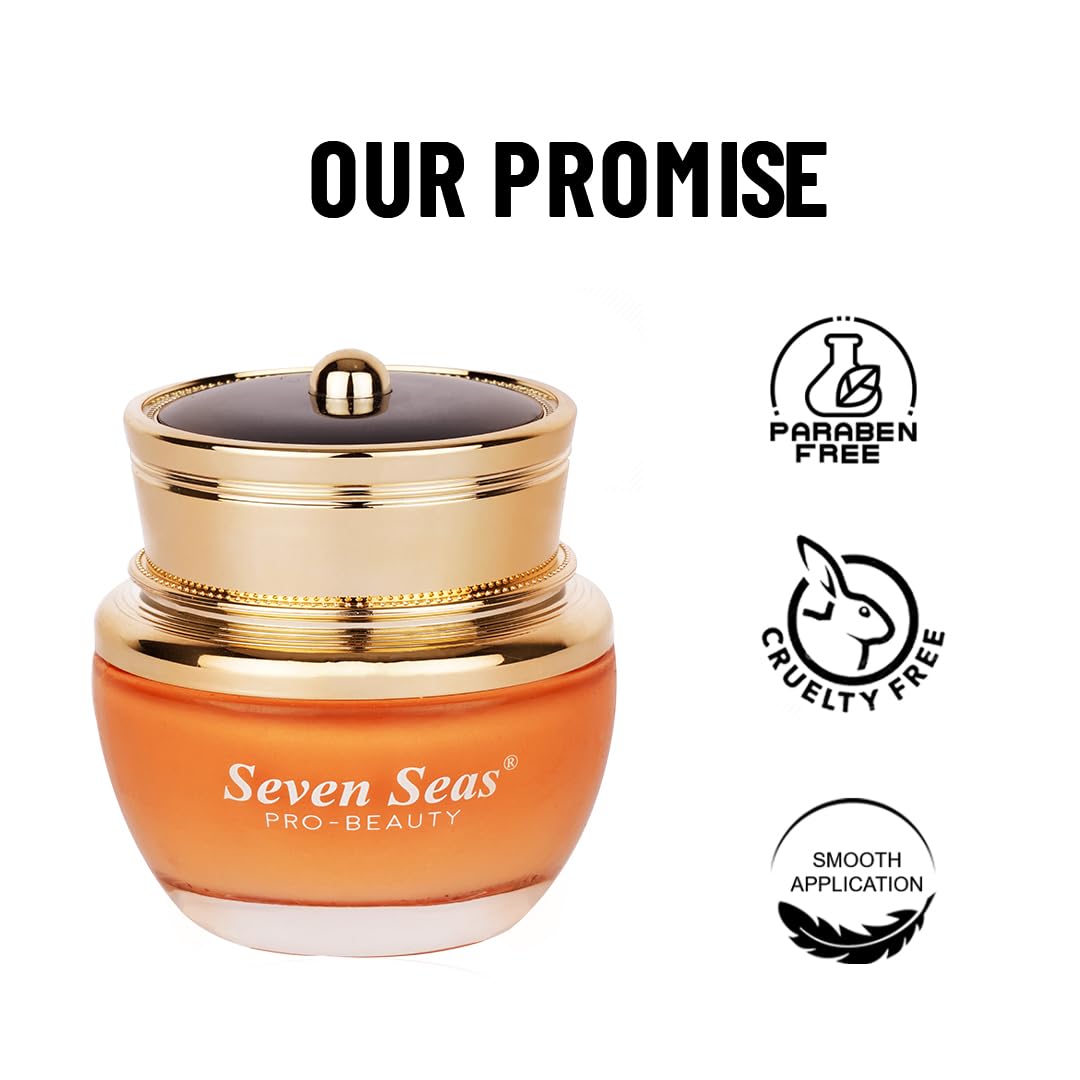 Seven Seas Natural Matte Cream Foundation - Long Lasting, Weightless Full Coverage Makeup | Oil-Free, Waterproof Foundation 40g (Ivory Rose) | Perfect for Daily Wear, Special Occasions & Oily Skin Types