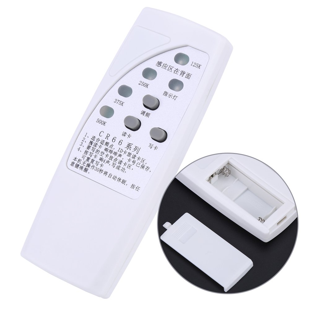 125KHz & 250KHz RFID Card Reader Writer Duplicator - Handheld ID Card Copier Cloner for 375KHz & 500KHz Cards | Access Control, Security Systems & Office Management