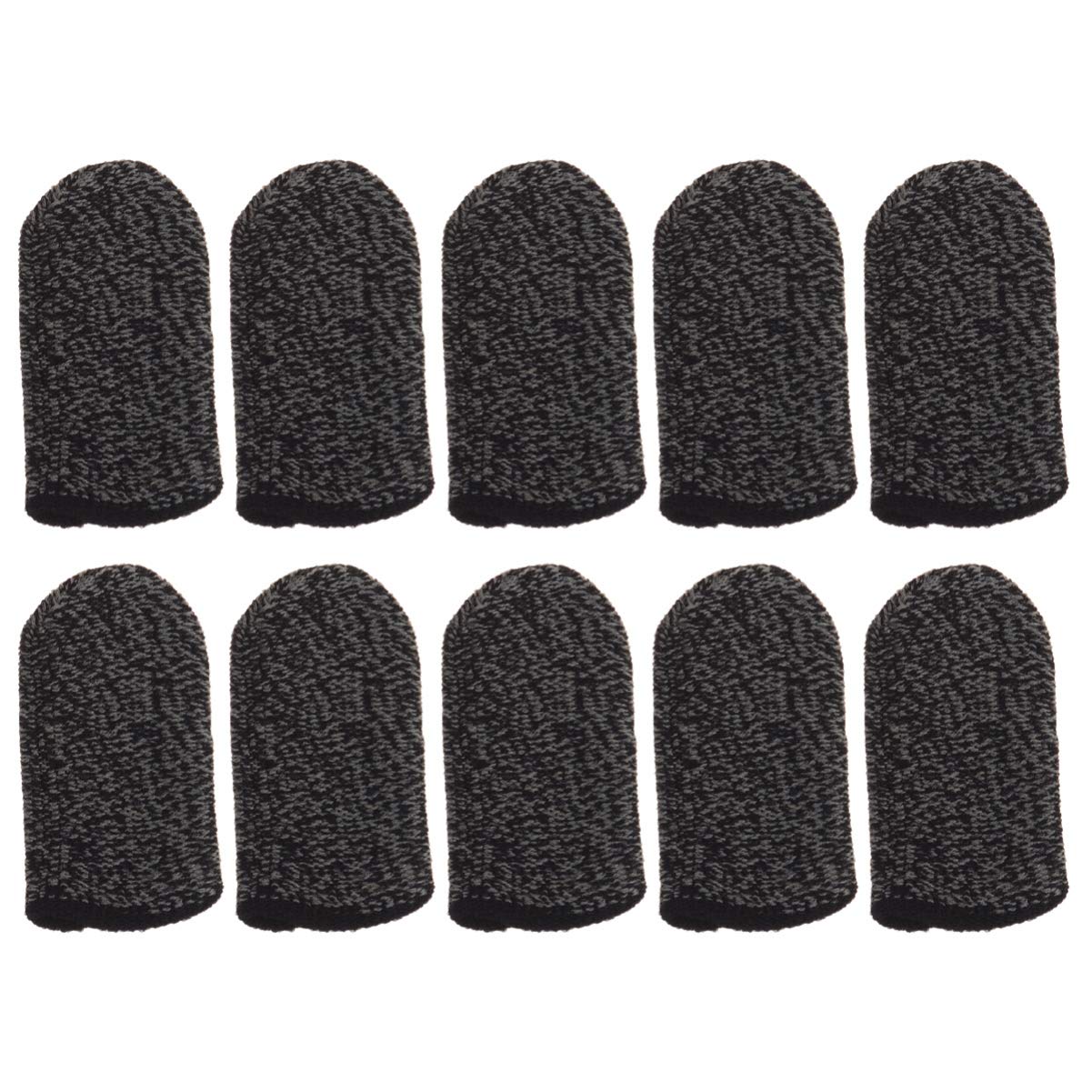 BESPORTBLE 10 Pcs Gaming Thumb Sleeves - Anti-Sweat & Non-Slip Touch Screen Controller Sleeves for Mobile Games - Perfect for PS5, Xbox, Nintendo Switch & Smartphone Gaming
