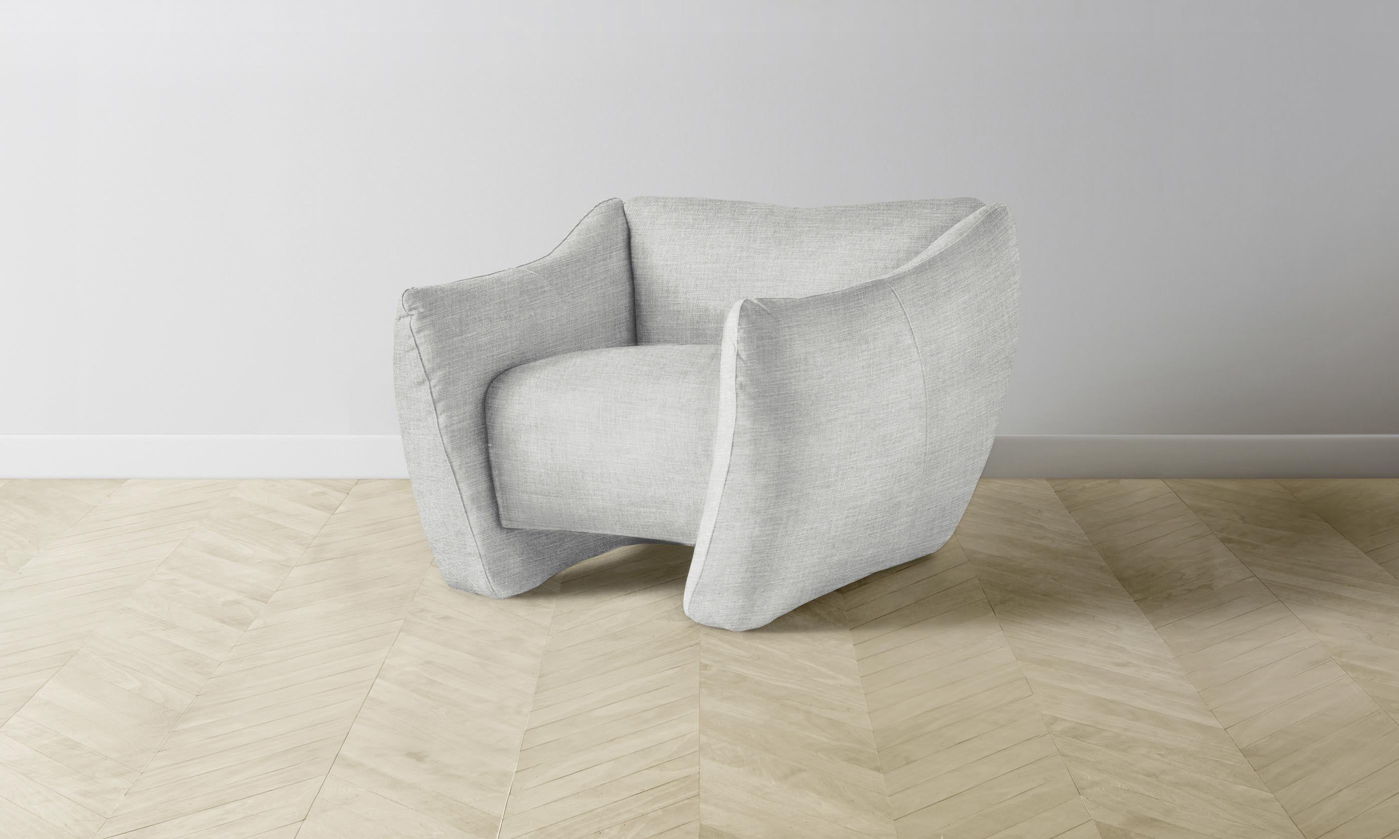 The Bond Chair - Premium Performance Textured Tweed Dove Office Chair for Home & Workspace | Ergonomic Comfort for Long Hours