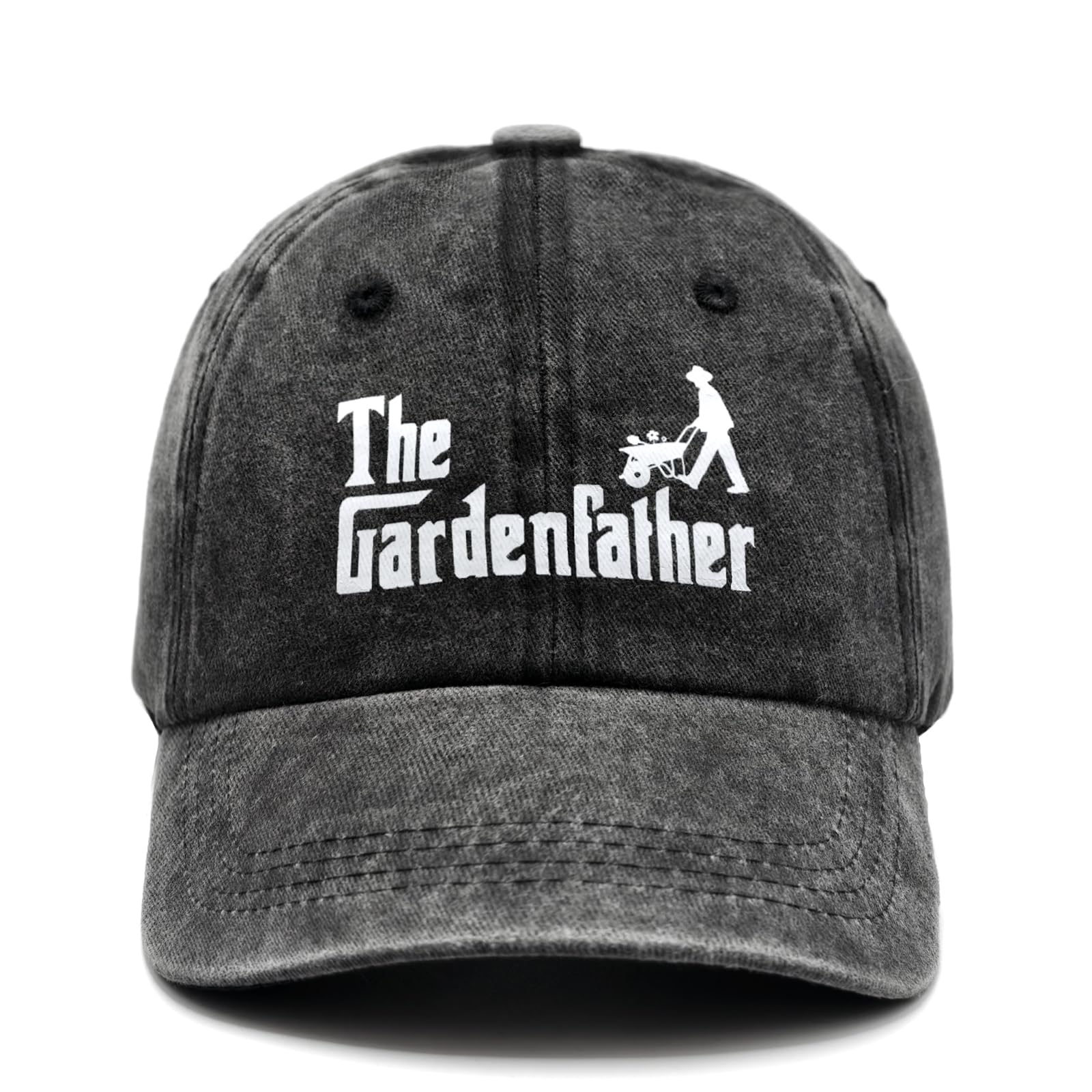 Best Gardening Gifts for Men - Adjustable Washed Cotton Baseball Cap for Gardeners | Perfect for Outdoor Planting, Landscaping & Sun Protection