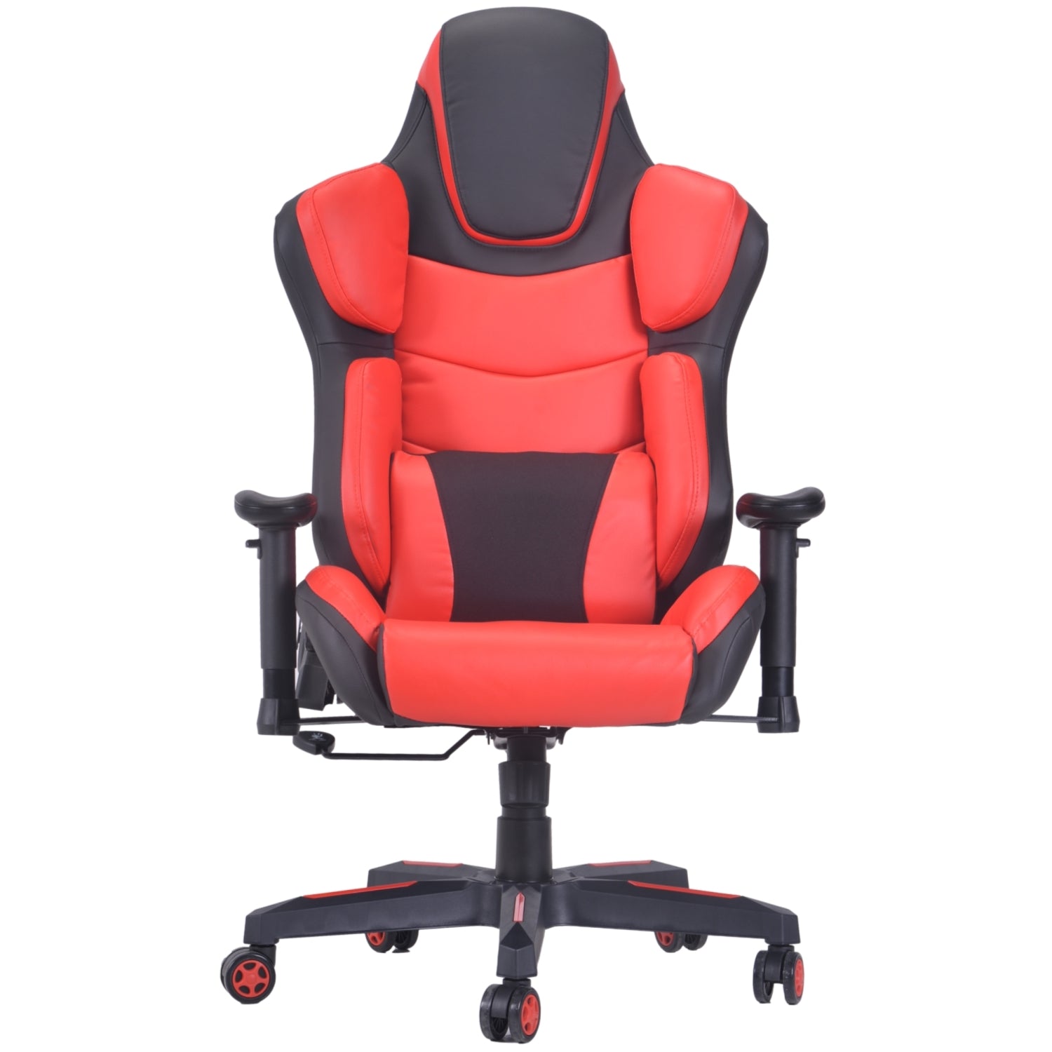 PRO X Series 7615 Ergonomic Gaming Chair - Black & Red - High Back Racing Style with Lumbar Support - Perfect for PC, Console Gaming & Home Office