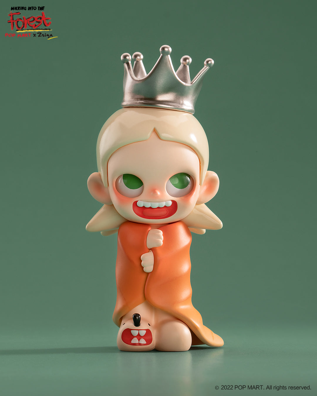 POP MART Zsiga Walking Into The Forest Series Blind Box Figure - Cute Collectible Vinyl Toy for Home Decor, Office Display & Gift Giving