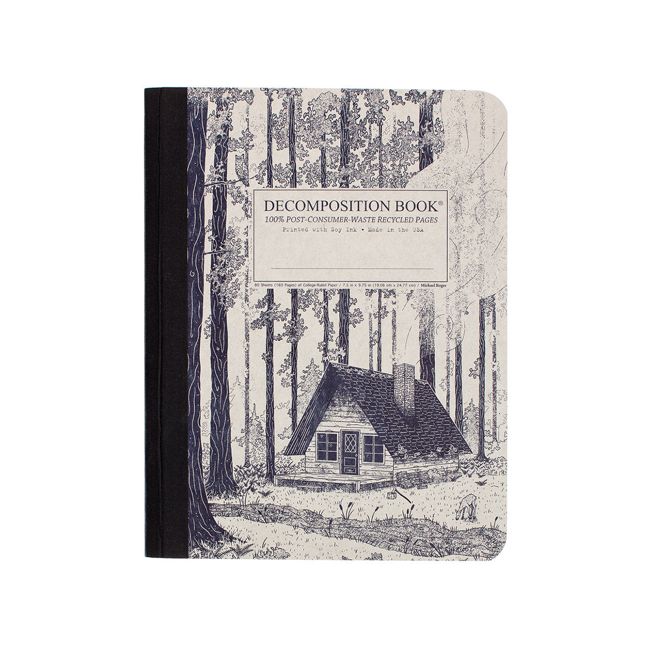 Premium Redwood Creek Large Notebook - 8.5