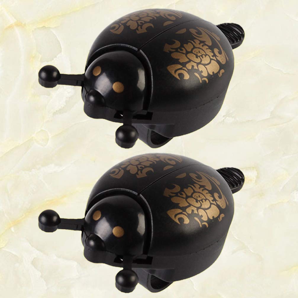 BESPORTBLE 2-Pack Bicycle Bell Horn - Copper & Aluminum Alloy Bike Bell for Road Bikes, Electric Bikes - Random Colors, Compact & Fashionable Design - Perfect for Kids, Commuters & Urban Cycling Safety