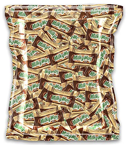 Milky Way Minis 16oz Bulk Pack - Fun Size Chocolate Candy for Kids, Party Favors, Halloween Treats & Office Snacks | Perfect for Birthday Bags, Classroom Rewards & Holiday Gifts