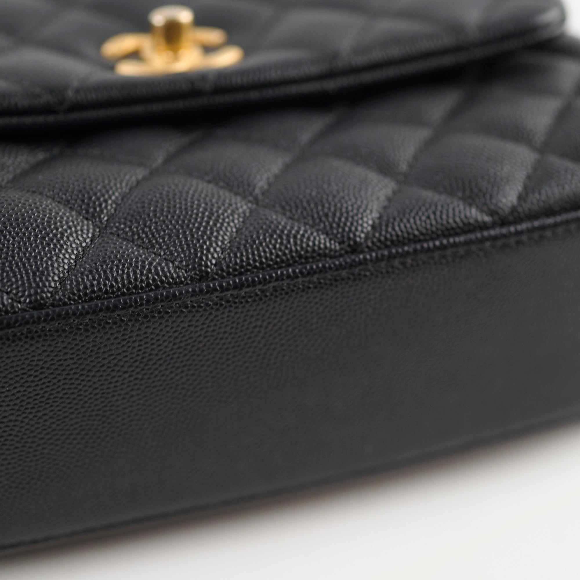 Chanel Small Coco Handle Bag in Black Caviar Leather - Perfect for Evening Events & Luxury Fashion Accessories