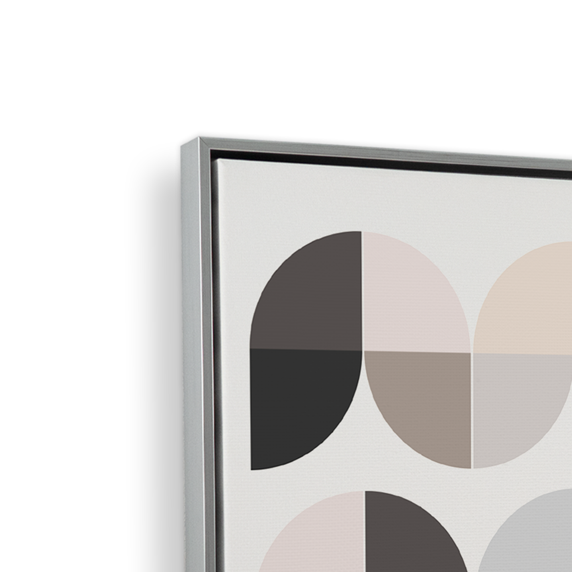 Circular Harmonies on Canvas - Abstract Wall Art for Modern Home & Office Decor | Perfect for Living Room, Bedroom, or Workspace