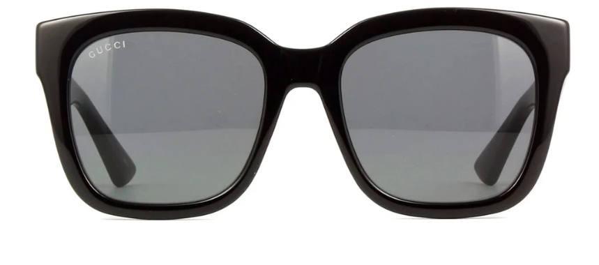 Gucci GG1338S 001 Dark Grey/Black Square Women's Sunglasses | Luxury Designer Shades for Women | Perfect for Outdoor Activities, Beach & Driving
