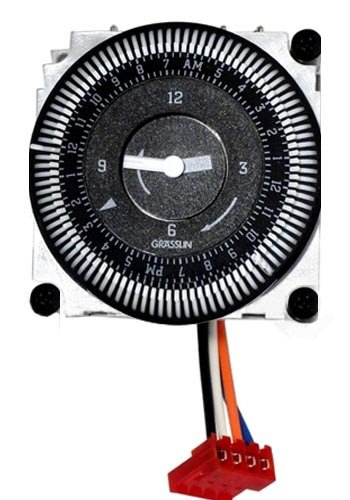 Pentair TMRLX 24-Hour Mechanical Timer Replacement for ComPool Pool & Spa Automation System | Swimming Pool Equipment Timer for Automated Control | Perfect for In-Ground Pools, Hot Tubs & Water Features