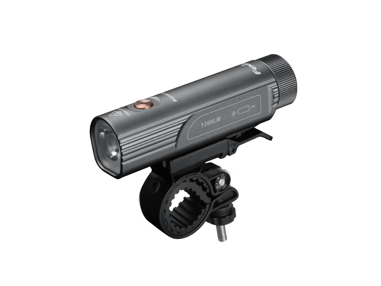 Fenix BC21R V3.0 Rechargeable LED Bike Light - 1200 Lumens, Waterproof Cycling Headlight for Night Riding, Commuting & Mountain Biking