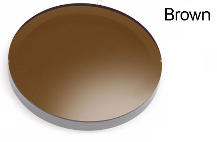 BCLEAR 1.49 Index Polarized Progressive Sunglass Lenses in Brown - Premium UV Protection for Driving, Outdoor Sports & Daily Wear