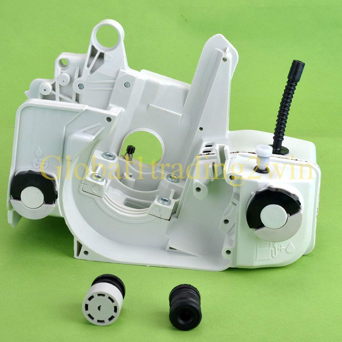 Stihl 023 025 MS 230 MS 250 Chainsaw Fuel Oil Tank Crankcase Assembly Replacement Parts - Compatible with Stihl Chainsaws for Forestry, Landscaping & DIY Wood Cutting Projects