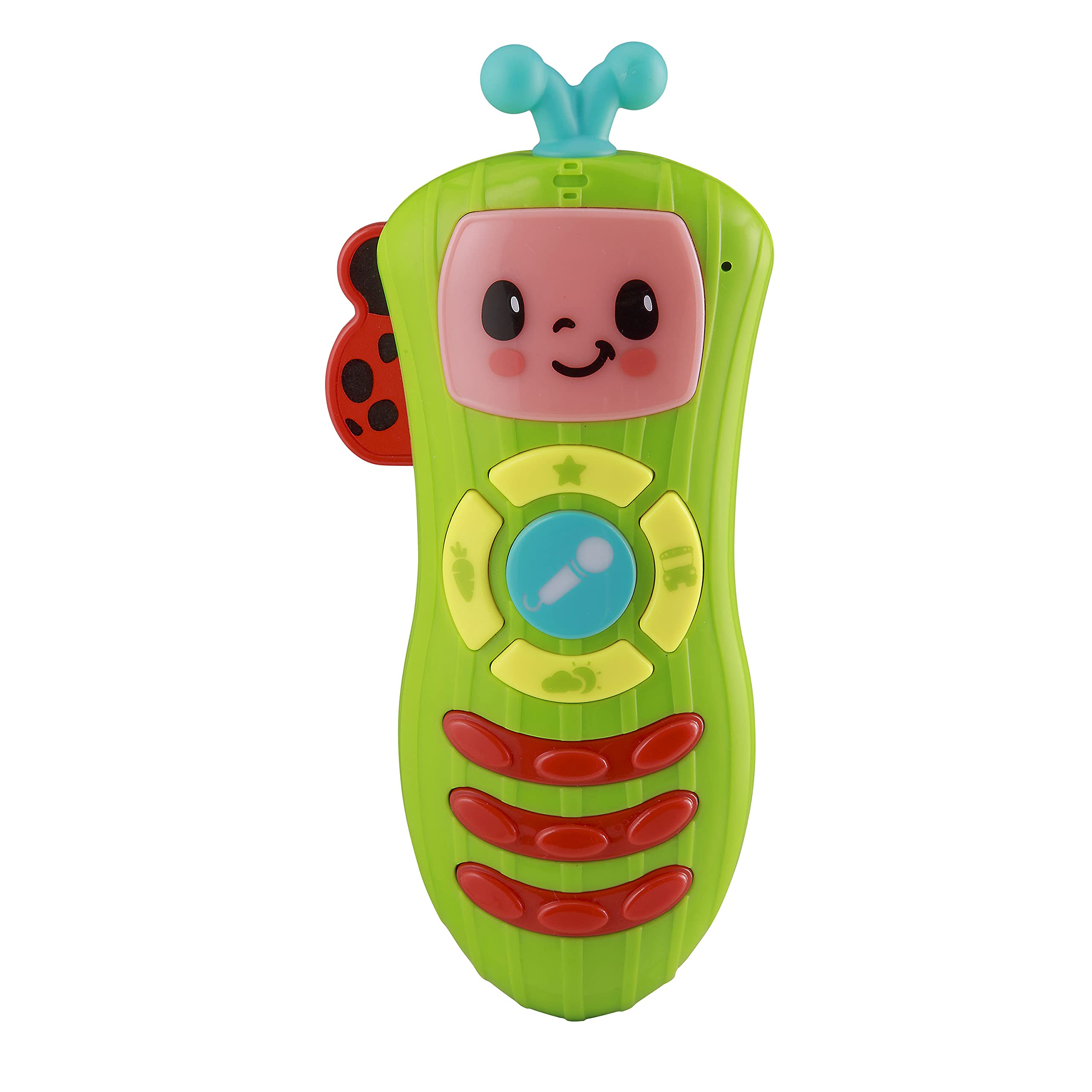 eKids Cocomelon Toy Remote Control - Musical Learning Toy with Nursery Rhymes for Toddlers & Kids | Interactive Educational Gift for Birthday & Christmas | Perfect for Home Play & Preschool Learning