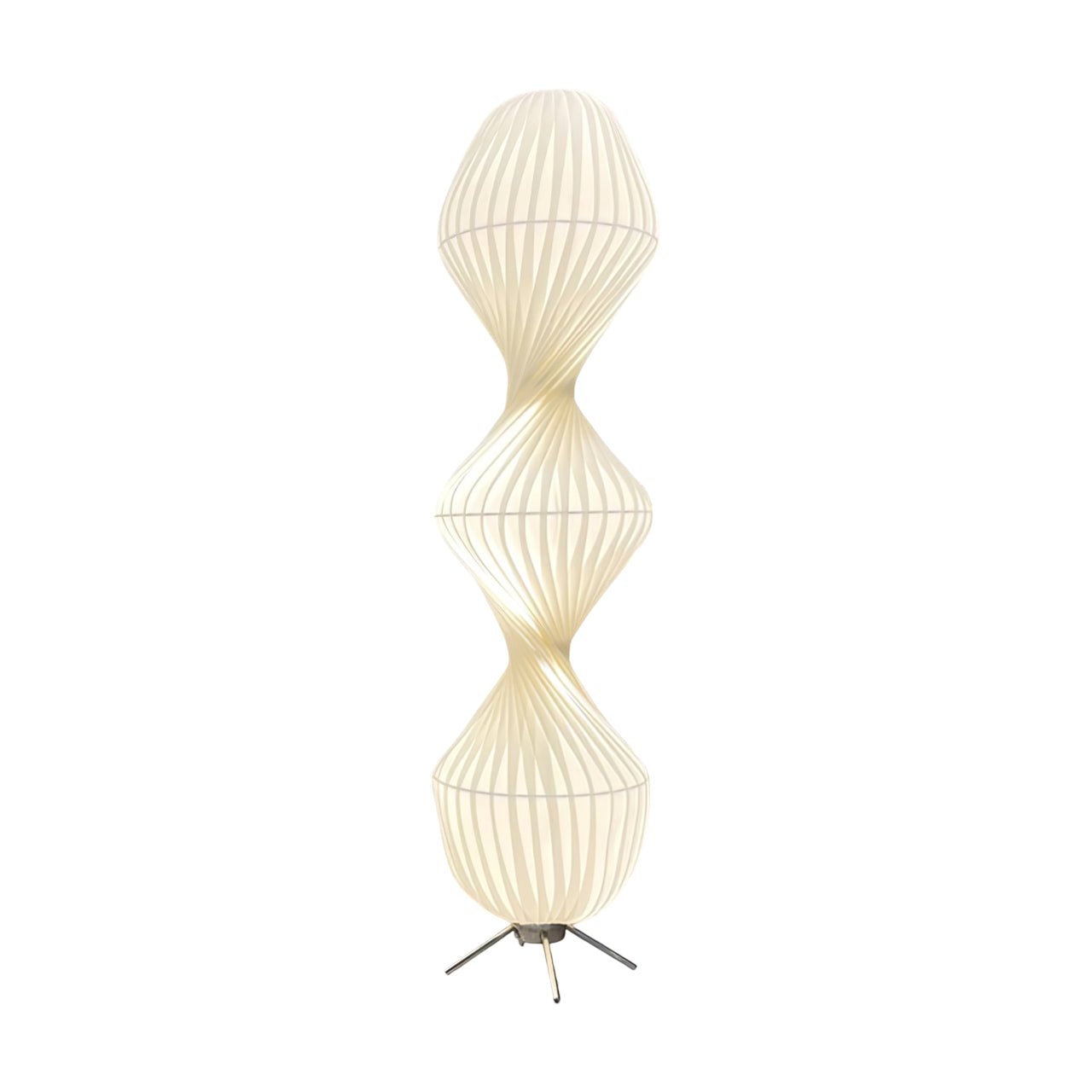Isadora Modern Floor Lamp with Adjustable Height - Stylish LED Standing Light for Living Room, Bedroom, or Office Decor