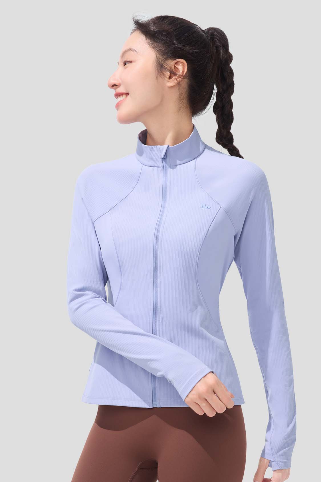 Flex Women's UPF50+ Sun Protection Sports Jacket - Lightweight Breathable Athletic Shirt for Running, Hiking & Outdoor Activities