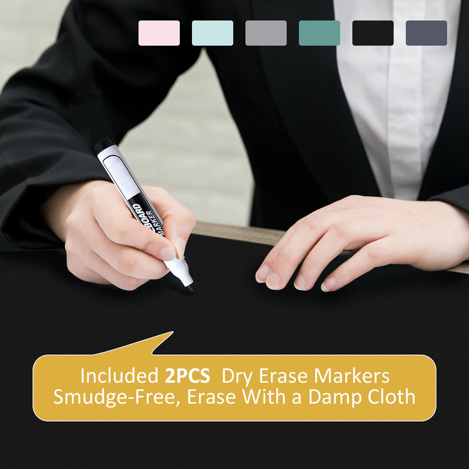 Magnetic Dry Erase Desk Mat 31.5