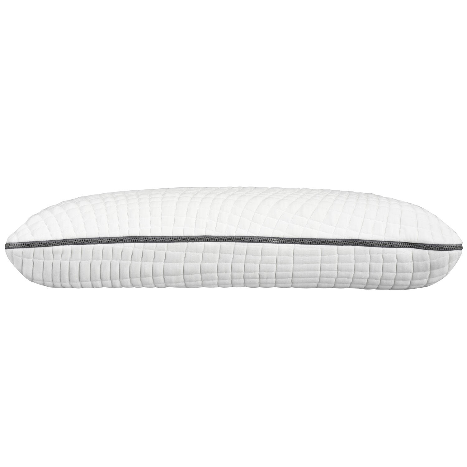Ventilated Charcoal Bamboo Infused Memory Foam Pillow with Washable Cover - Cooling & Odor Control for Side Sleepers & Hot Sleepers - Perfect for Home, Travel & Office Use