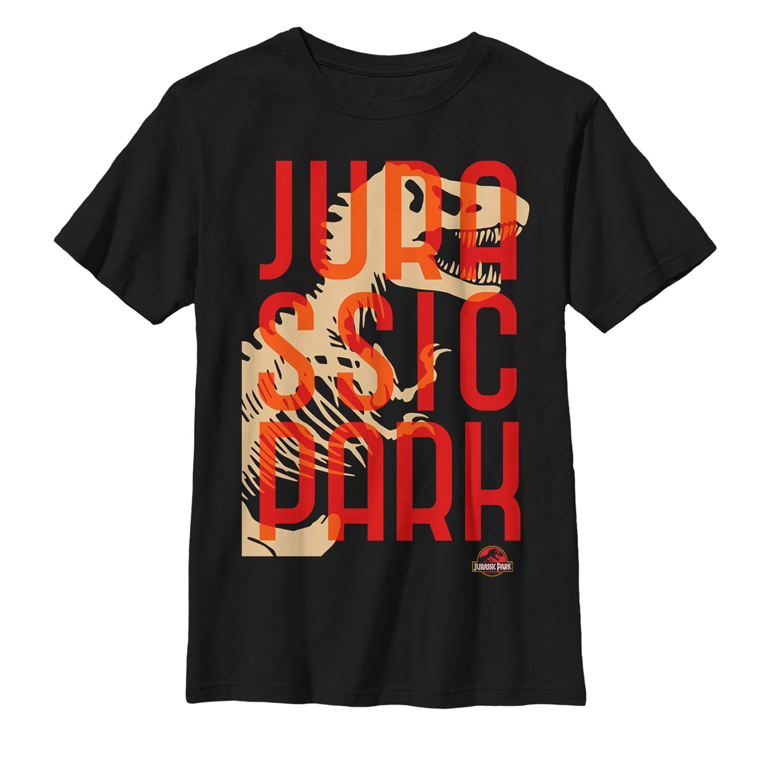 Jurassic Park Boys' Big Officially Licensed Dino Bones Graphic Tee - Cool Dinosaur T-Shirt for Kids & Teens - Perfect for School, Playdates & Dinosaur Theme Parties