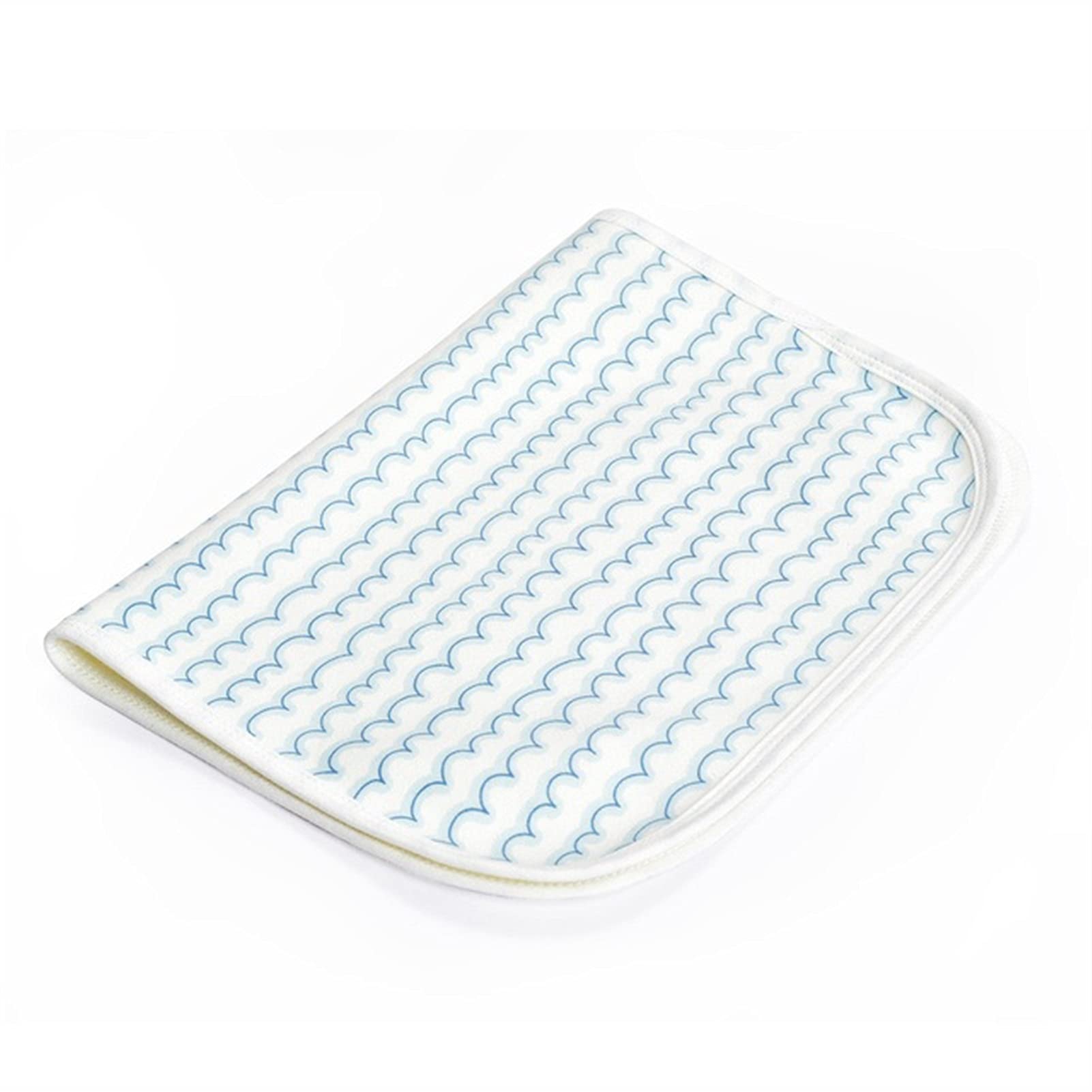 ZHAFG Cotton Baby Changing Mat - Portable, Foldable, Washable & Waterproof Travel Changing Pad for Infants - Reusable Diaper Mat (30X45CM) - Perfect for Nursery, Daycare, Travel & On-the-Go Diaper Changes