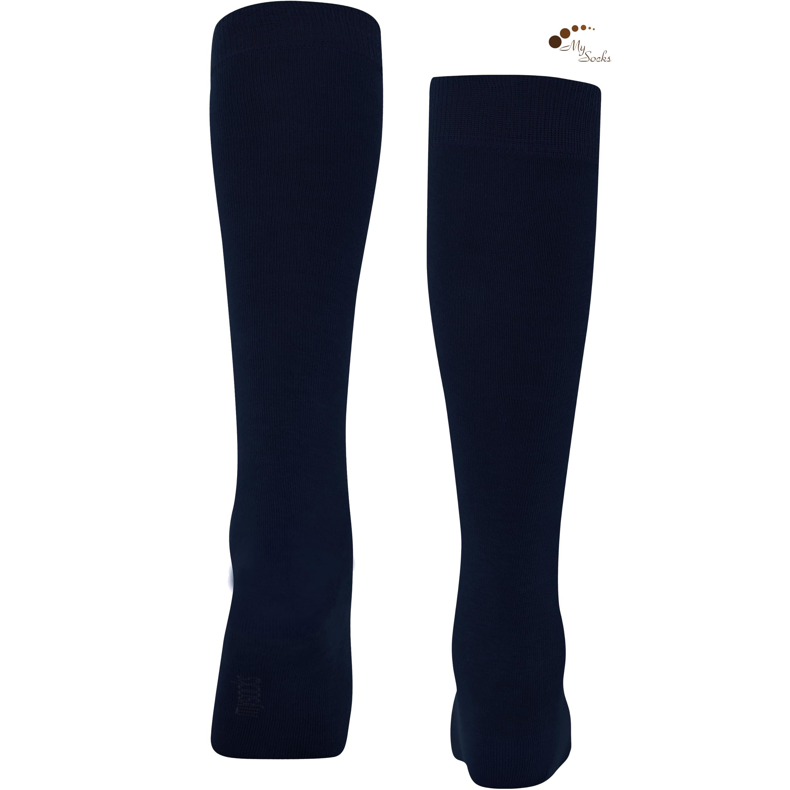 Premium Knee High Socks for Women & Men - Soft Combed Cotton, Seamless Toe Design - Tall Long Socks for Running, Hiking & Winter Warmth