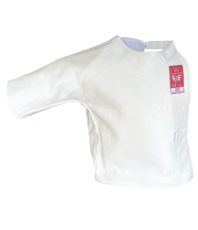 Guanda FIE 800N Underplastron - Fencing Chest Protector for Foil, Epee & Saber - Perfect for Training & Competitions
