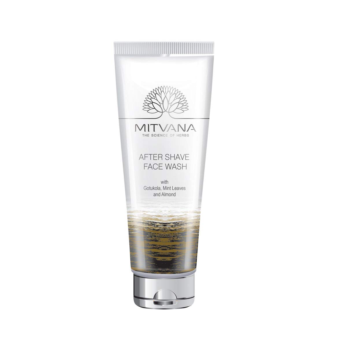 MITVANA After Shave Face Wash 100ml - Soothing Post-Shave Cleanser with Gotu Kola, Mint & Almond Oil - Perfect for Men's Daily Skincare & Razor Burn Relief