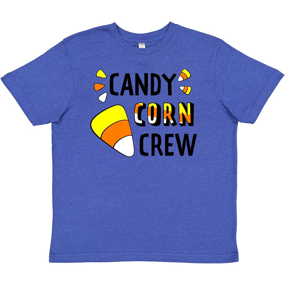 Inktastic Candy Corn Halloween Youth T-Shirt - Fun Kids Costume Tee for Trick or Treating, Halloween Parties & Festive Fall Outfits