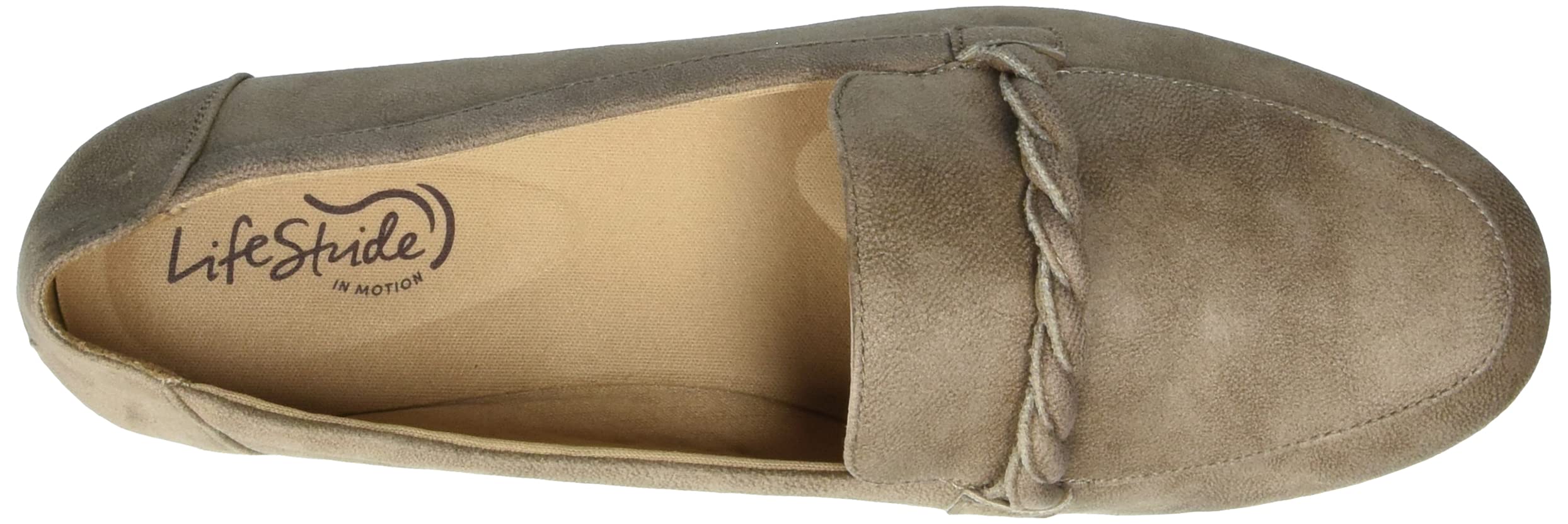 LifeStride Women's Drew Loafer - Comfortable Slip-On Shoes for Work, Office & Casual Wear - Lightweight & Supportive Walking Shoes for Women