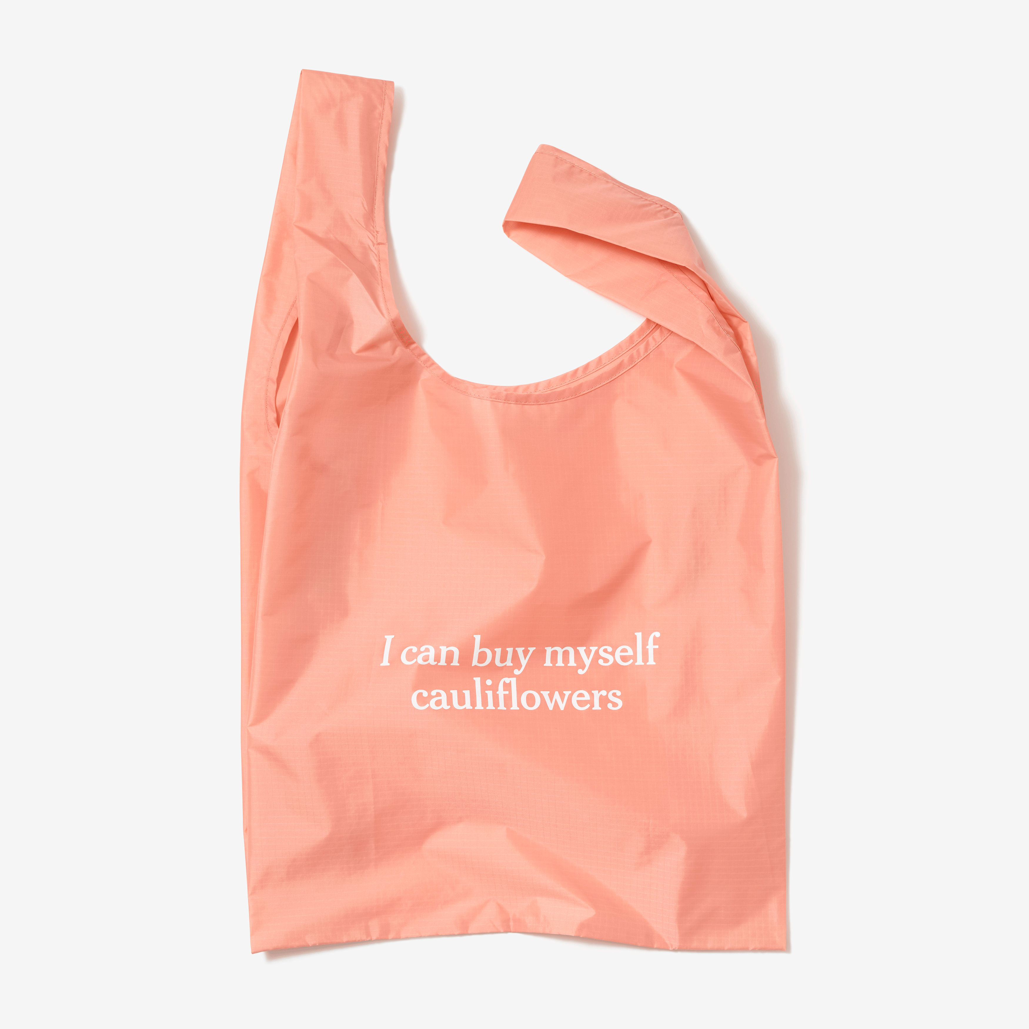 Buy Myself Cauliflowers Baggu Tote Bag - Stylish Reusable Shopping Tote for Groceries, Beach & Daily Use
