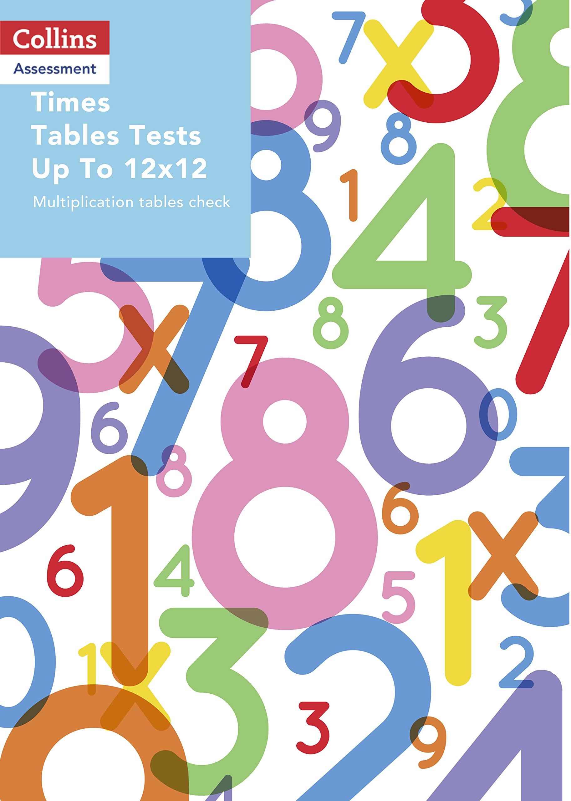 Times Tables Tests Up To 12x12: Collins Assessment Multiplication Practice for Kids | Perfect for Homeschooling & Classroom Learning