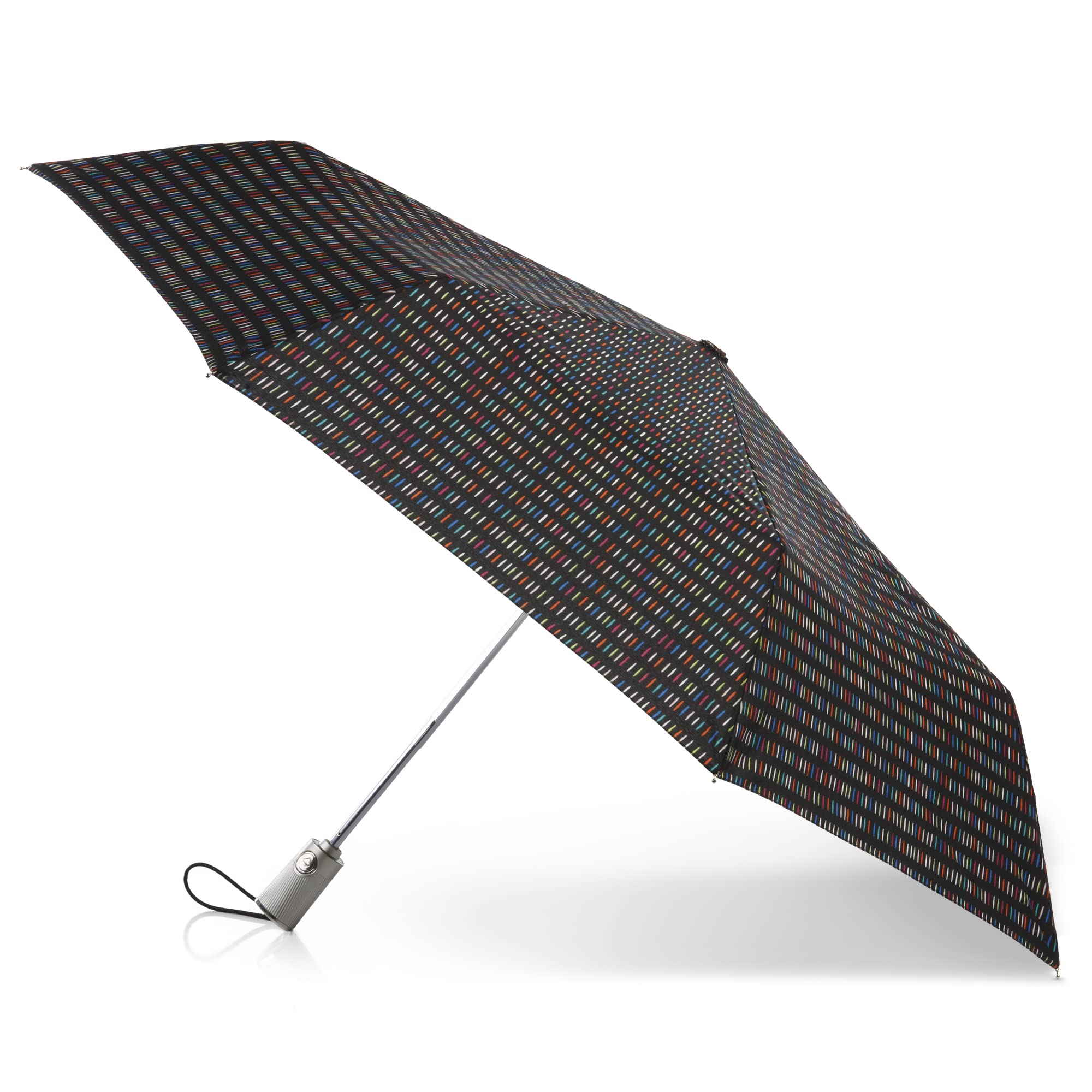 Automatic Open Close Water-Resistant Folding Travel Umbrella with UV Sun Protection - Perfect for Rainy Days, Beach Trips & Outdoor Activities