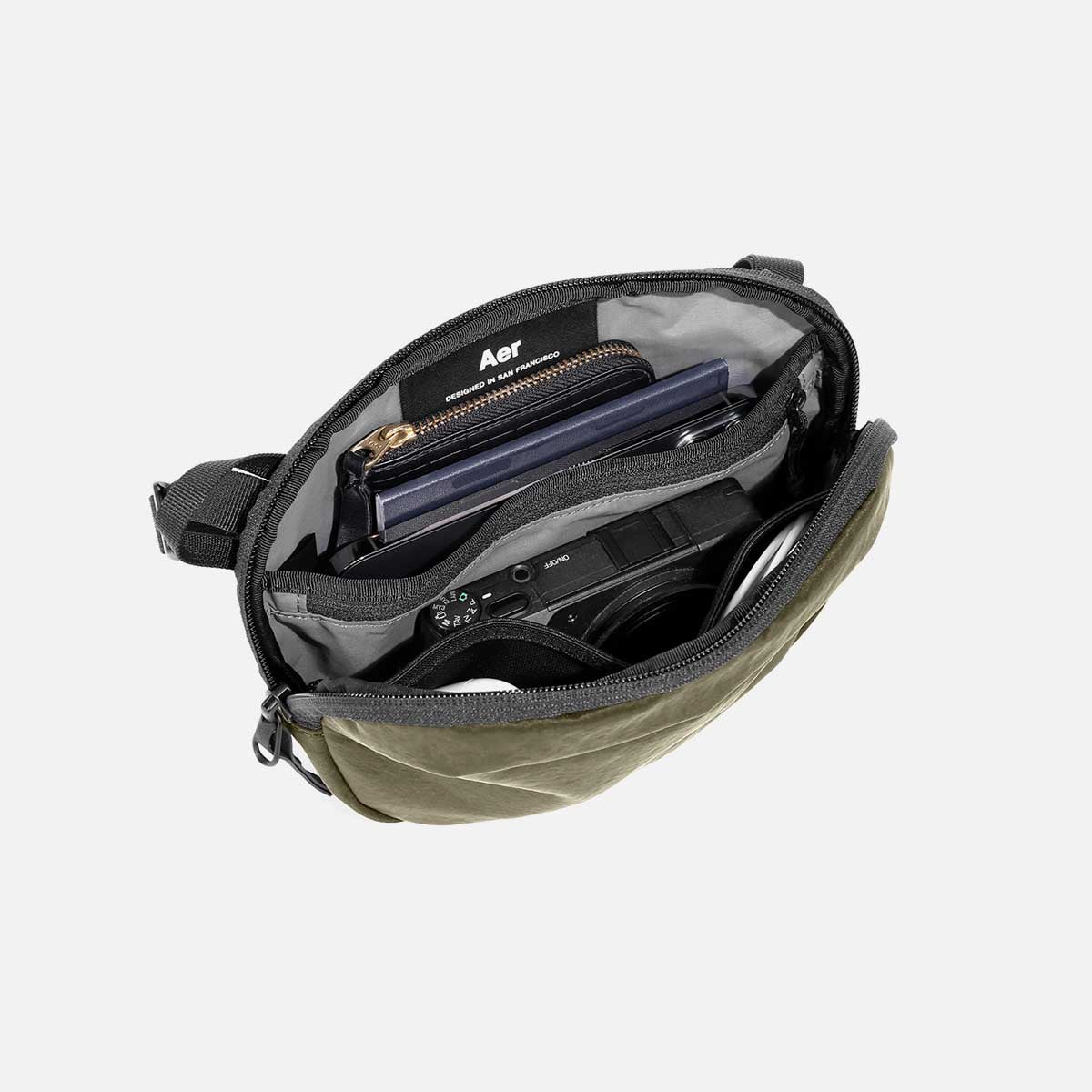 Go Sling 2 - Premium Crossbody Sling Bag for Men & Women - Lightweight & Water-Resistant for Travel, Hiking, and Everyday Use