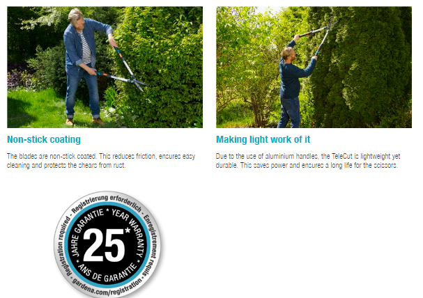 Gardena Hedge Clippers TeleCut 12304 20
