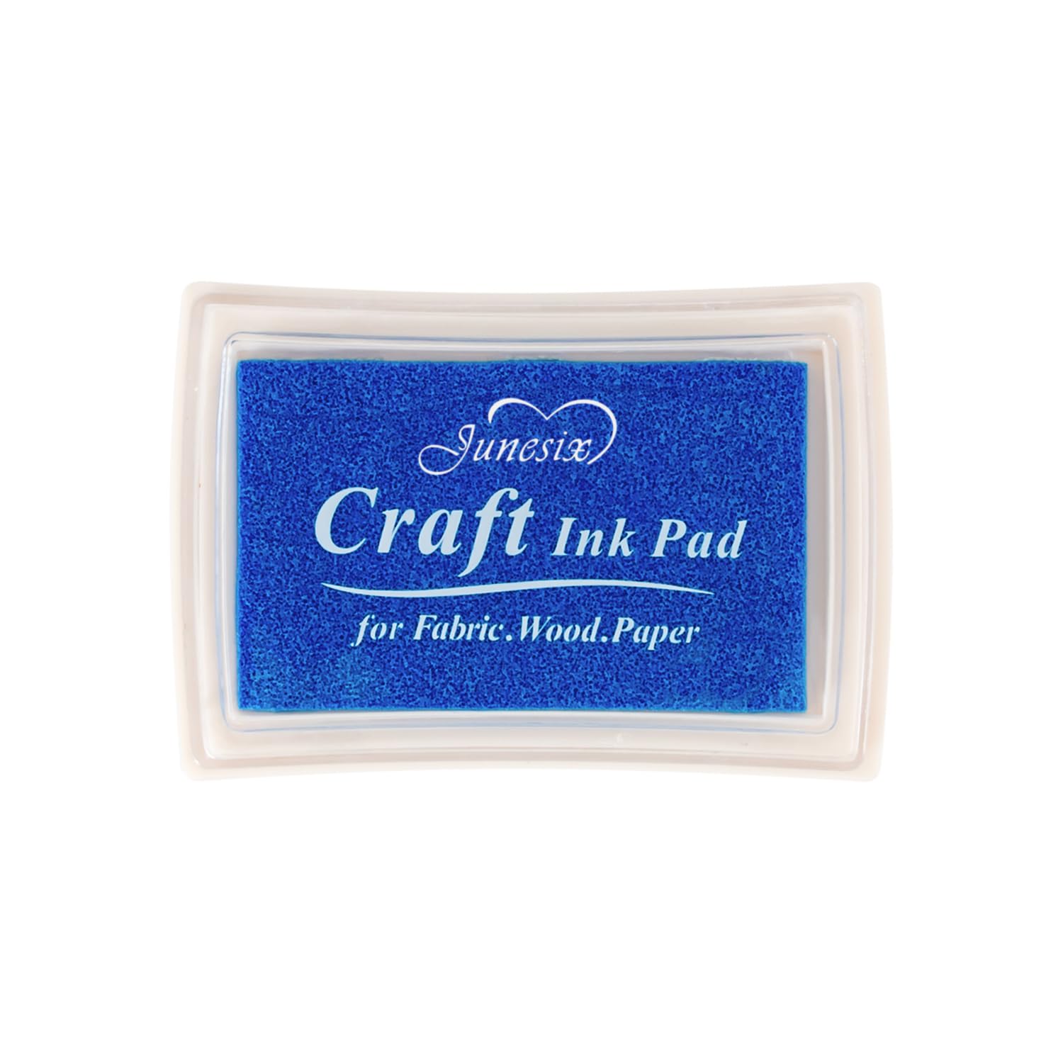 Washable Dark Blue Ink Pad for Kids Stamps - Scrapbooking & Paper Crafts