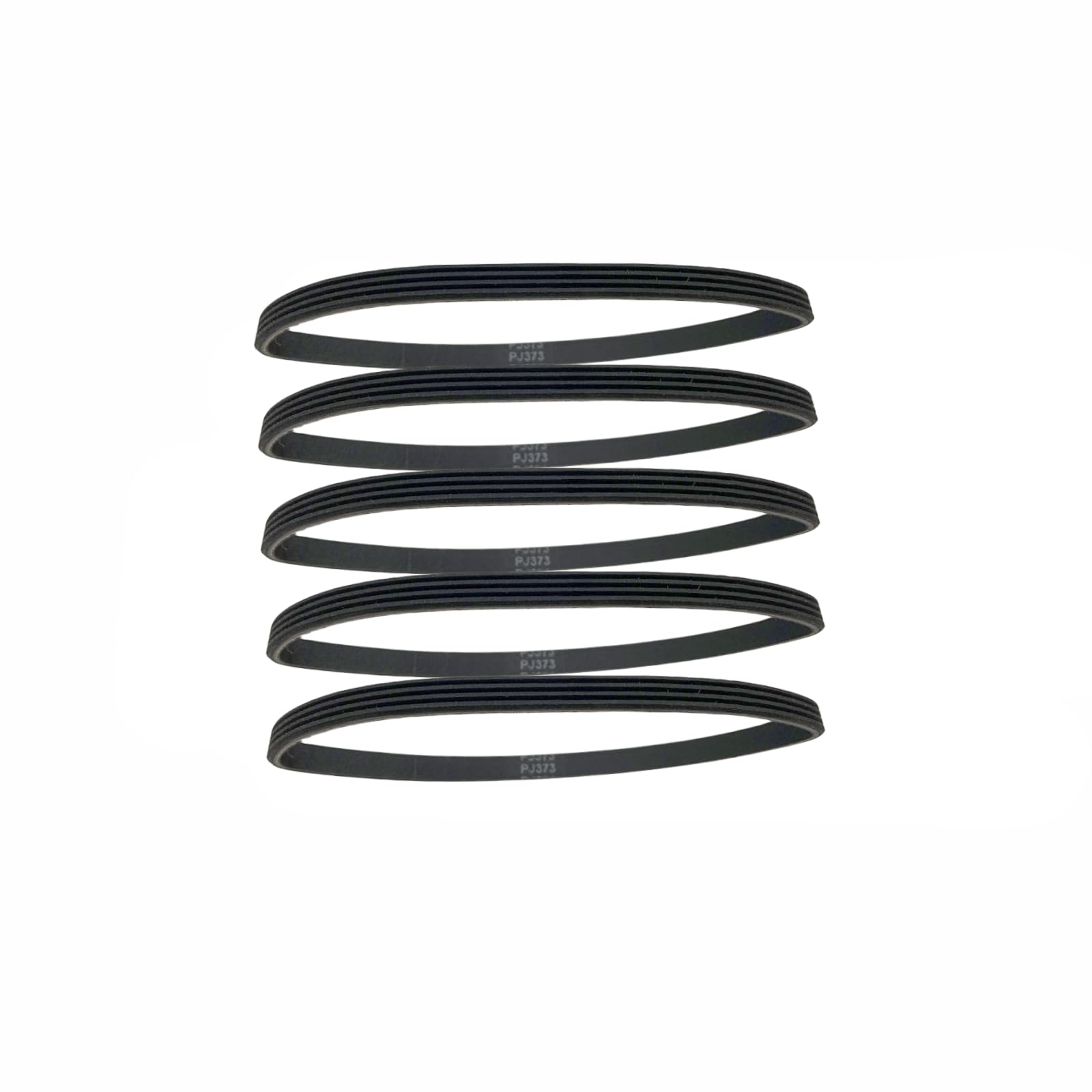 Husky H1504ST A700062 Air Compressor Belt Replacement - 5-Pack PJ373 Compatible Belts for Air Compressor Pumps | Durable & High-Performance | Ideal for Home Garage, Workshop & Industrial Use
