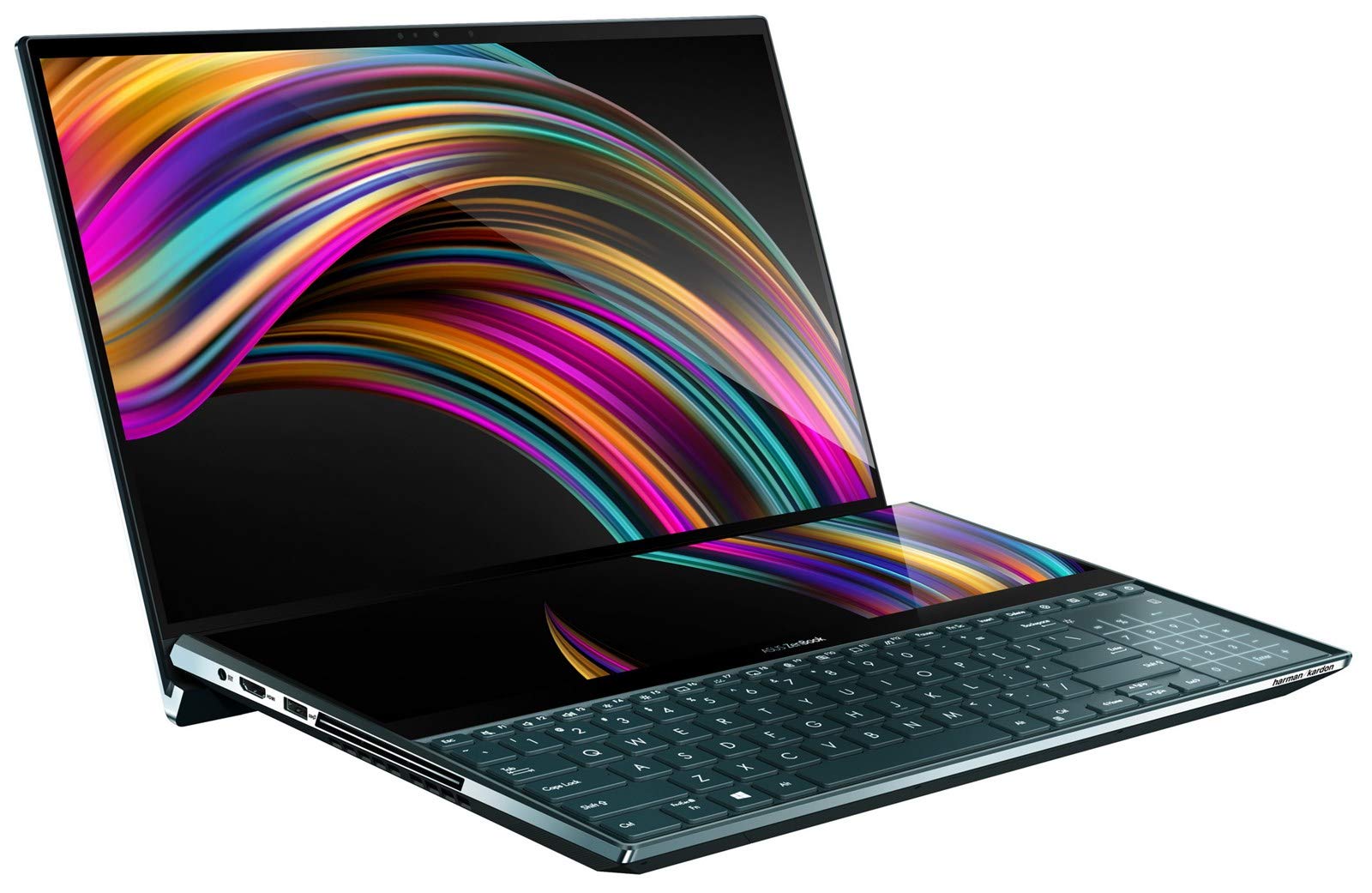 ASUS ZenBook Pro Duo UX581GV-XB94T Laptop - Intel Core i9-9980HK, 32GB RAM, 2TB NVMe SSD, NVIDIA RTX 2060 6GB, 15.6